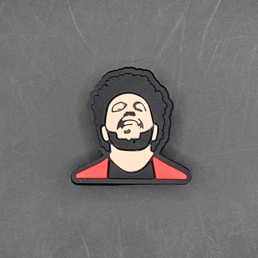 (5/$15) The Weeknd Croc Charm